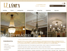 Tablet Screenshot of lz-lampa.hu